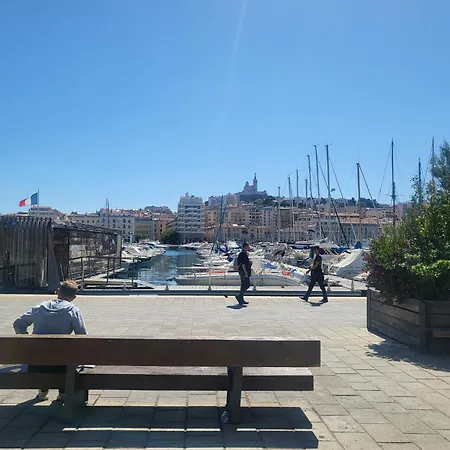 Superbe Appartement, Vue Notre Dame De La Garde, Vieux Port * Marseille