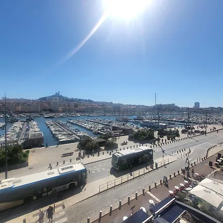 Superbe Appartement, Vue Notre Dame De La Garde, Vieux Port Apartment Marseille
