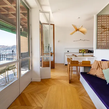 Superbe Appartement, Vue Notre Dame De La Garde, Vieux Port Marseille